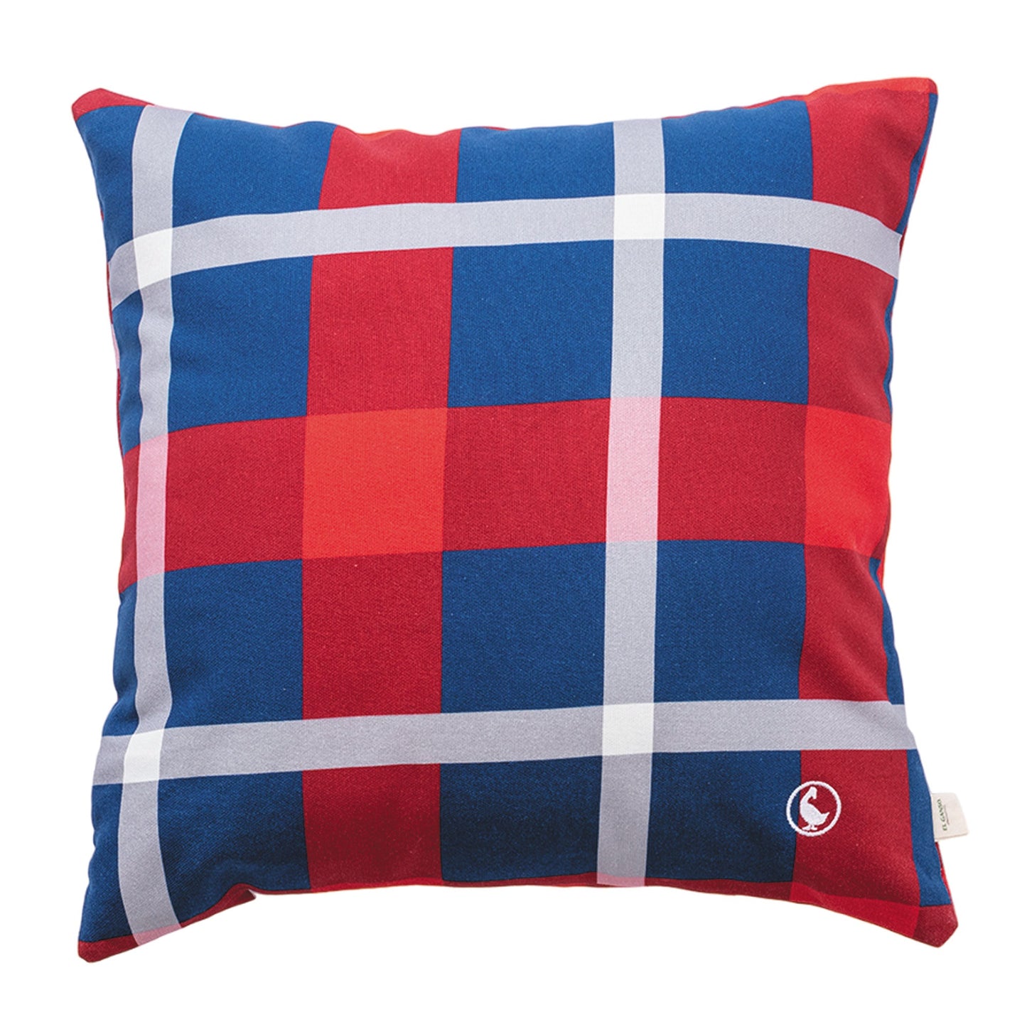 Funda De Cojín 40x40cm 100% Algodón 300gsm Cuadros Tartan El Ganso_0