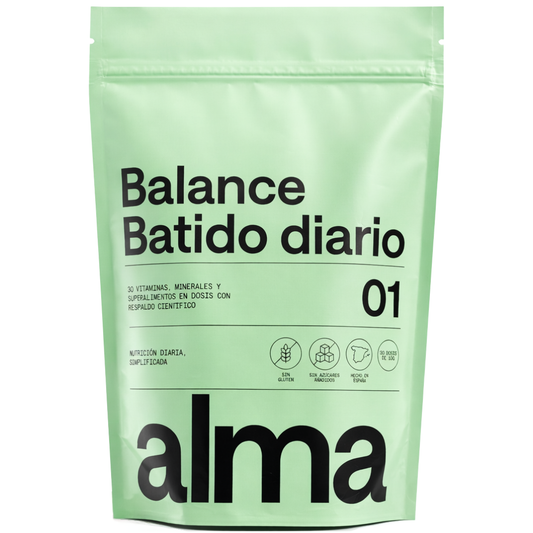 Alma® Batido Diario Espirulina Premium 300g | Complemento Alimenticio Con Adaptógenos, Prebióticos Y Vitaminas_0