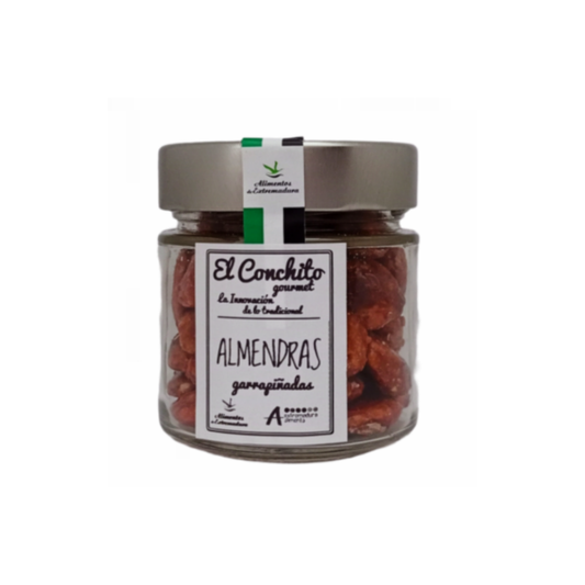 Almendras Garrapiñadas Tarro Cristal 110 G_0