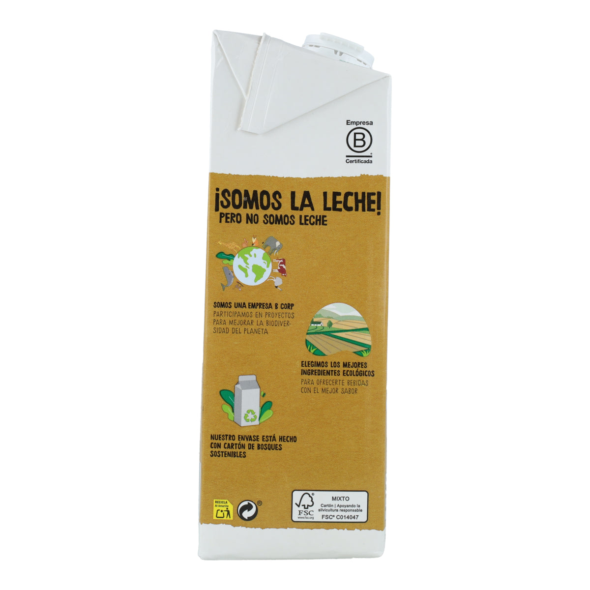 Bebida Vegetal De Almendra 0% Azúcar Bio, 1L Ecocesta