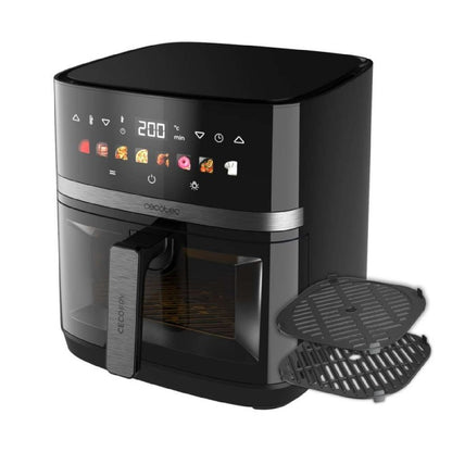 Cecotec Freidora De Aire 8l Con Doble Grill, Air Fryer, Cecofry&grill Duoheat 8000. 2200w, Dorado Perfecto Y Sabor De Pa_2