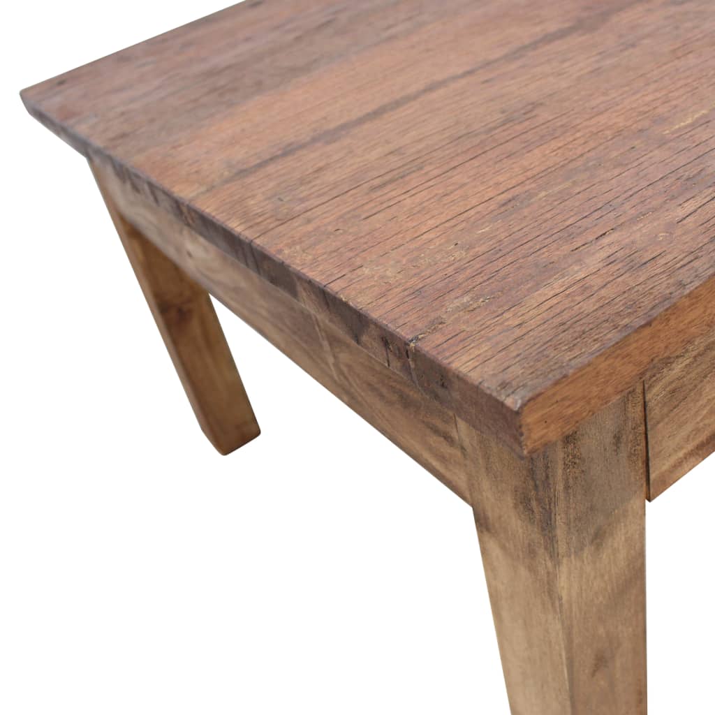 Mesa De Centro Madera Maciza De Caoba 98x73x45 Cm_1