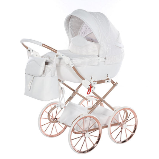 Junama Carro De Muñecas Dolce Classic | Un Carrito Elegante Para Imaginar Y Disfrutar Cada Paseo_0