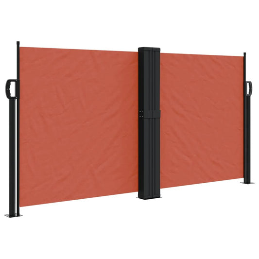 Vidaxl Toldo Lateral Retráctil Terracota 120x1000 Cm_0