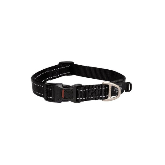 Collar Para Perro, Modelo Classic De Rogz Color Negro. Talla L (21-40kg)_0