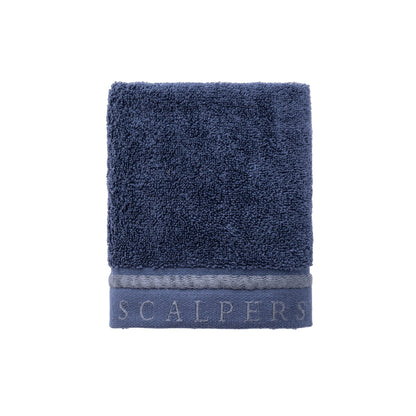 Toalla De Manos 50x100cm 100% Algodón Azul Navy 550gsm Con Rayas Scalpers Home_0
