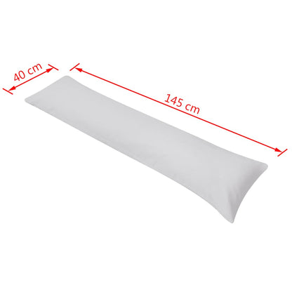 Vidaxl Almohada Corporal Para Dormir De Lado 40x145 Cm Gris_3