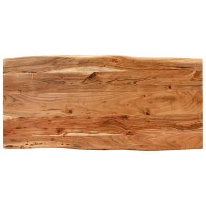 Mesa De Comedor Madera Maciza De Acacia 110x50x76 Cm_4