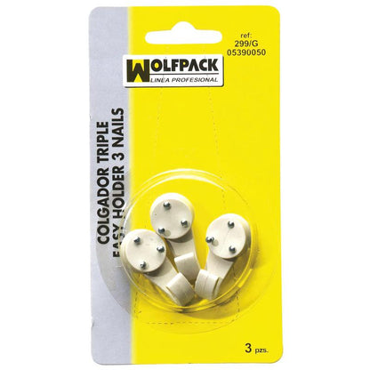 Cuelga Cuadros Gancho Grande (blister 3 Unidades) Clavar