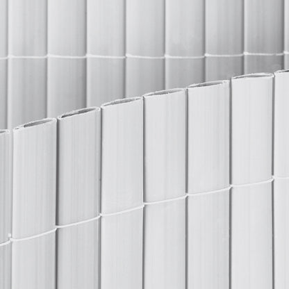 Cañizo Pvc Superior D/c Blanco - Ideal Para Protección Y Estética 2x5 M / Multicolor_1