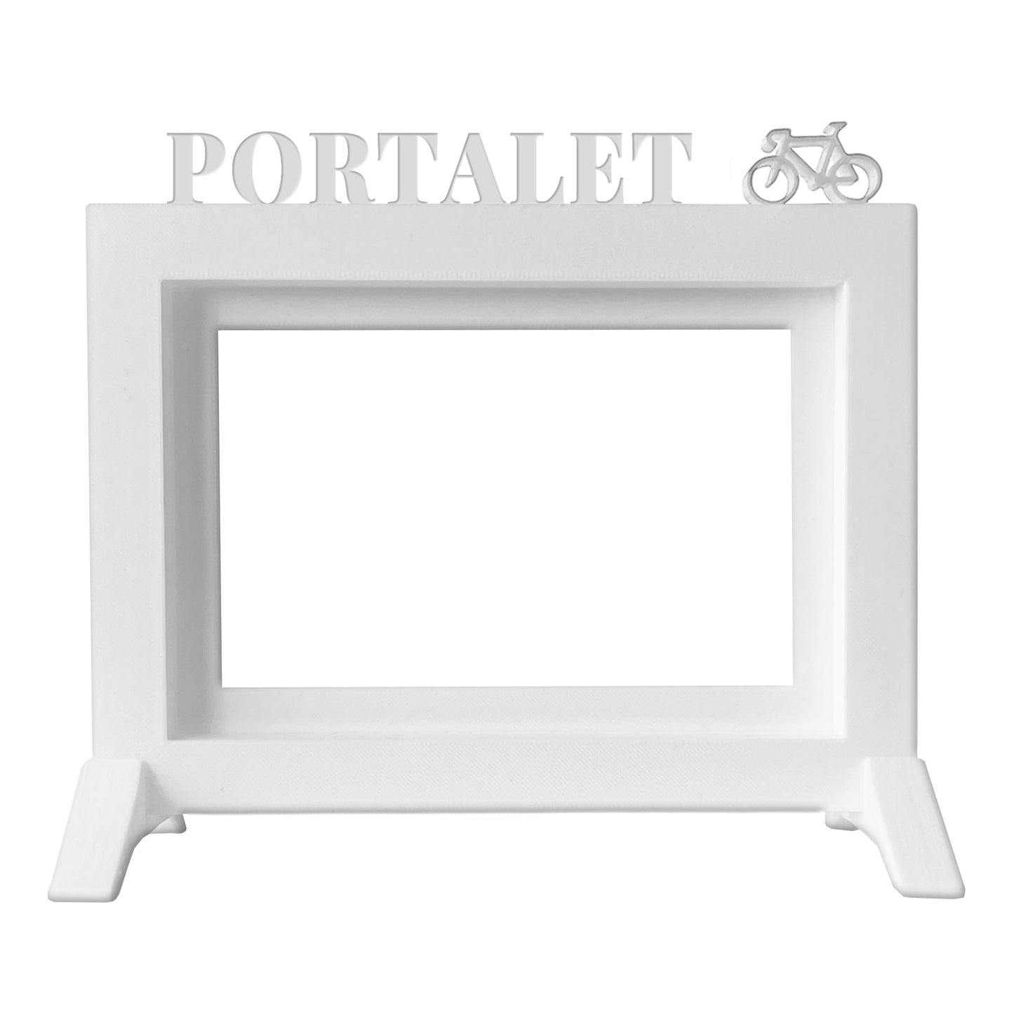Wellhome - Marco Portalet Blanco 20,5x13,5 Cm Para Fotos 10x15 Cm_0