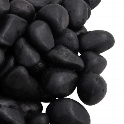 Vidaxl Guijarros Pulidos Negros 10 Kg 2-5 Cm_4