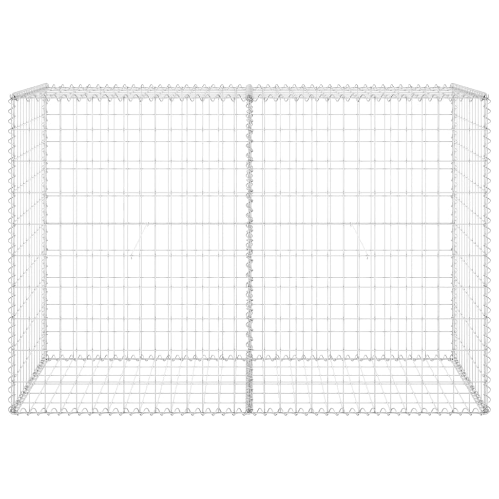 Muro De Gaviones Con Cubiertas Acero Galvanizado 150x60x100 Cm / Vetonek_4