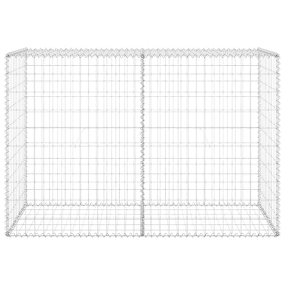 Muro De Gaviones Con Cubiertas Acero Galvanizado 150x60x100 Cm / Vetonek_4