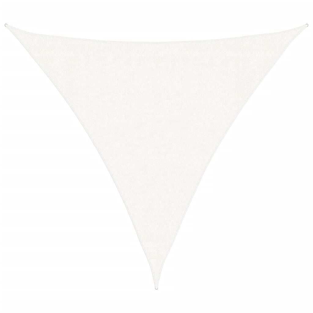 Vidaxl Toldo De Vela Hdpe Blanco 160 G/m² 3x3x3 M_0