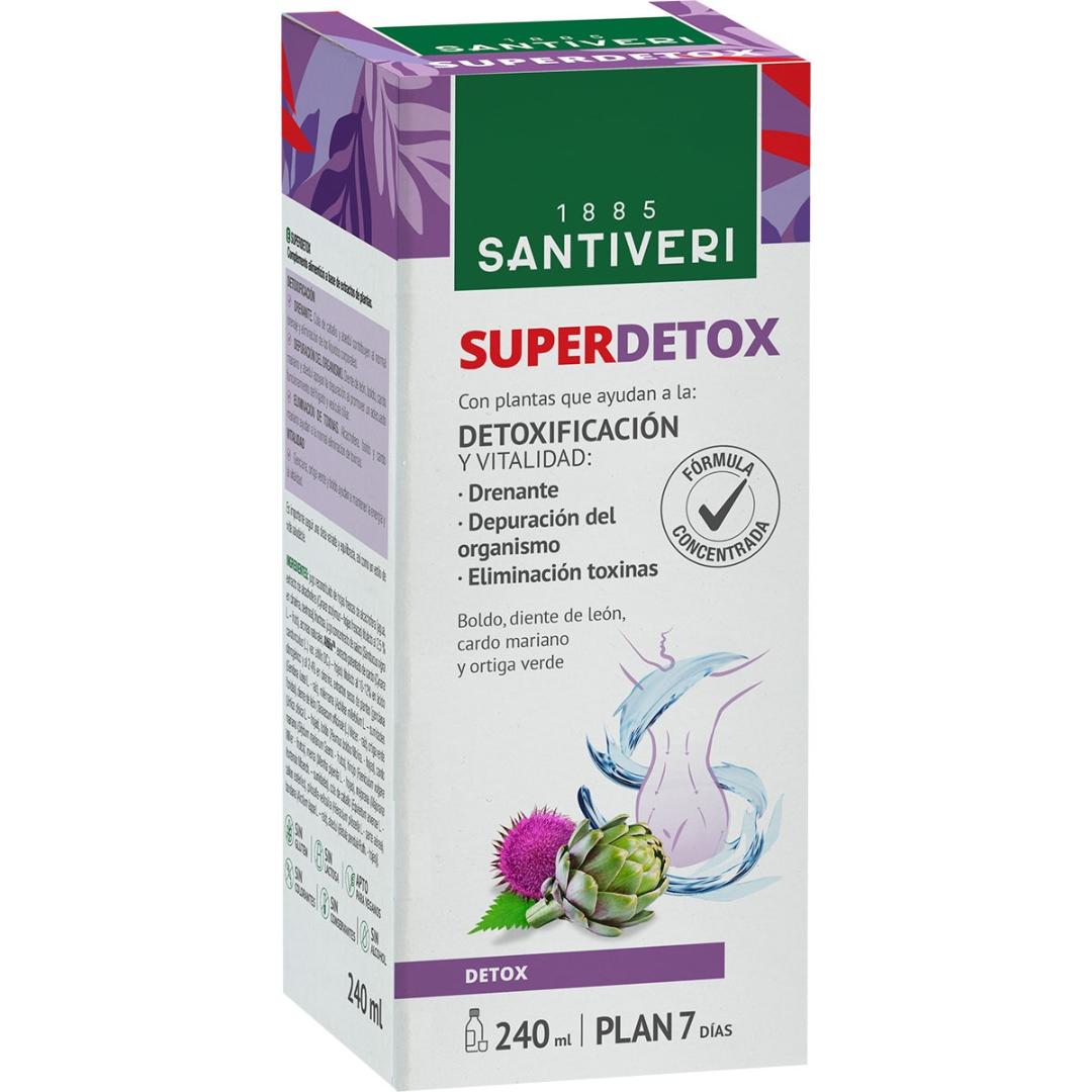 Superdetox Jarabe Santiveri 240 ml