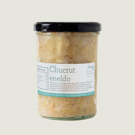 Chucrut De Eneldo Eco Sin Pasteurizar Ferment Art 400 Gr_0