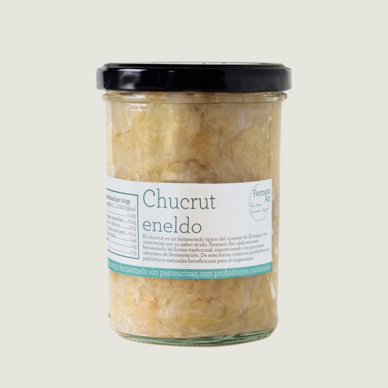 Chucrut De Eneldo Eco Sin Pasteurizar Ferment Art 400 Gr