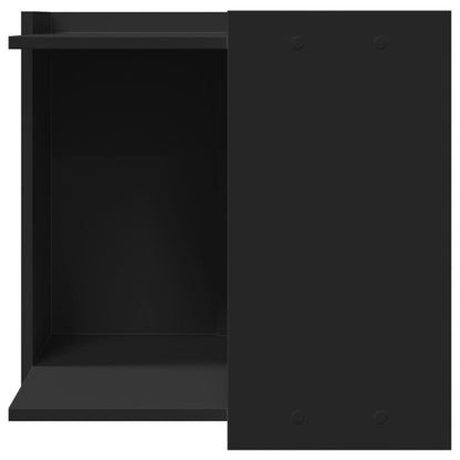 Vidaxl Mueble Arenero Para Gatos Madera Ingeniería Negro 53x53x51 Cm_3
