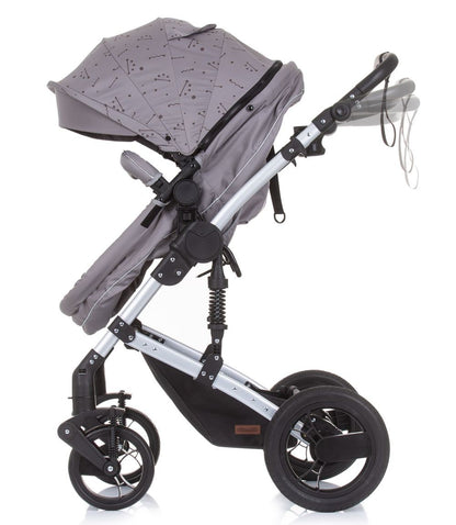 Carrito De Bebé Camea Trío Convertible Con Bolso Graphite_2