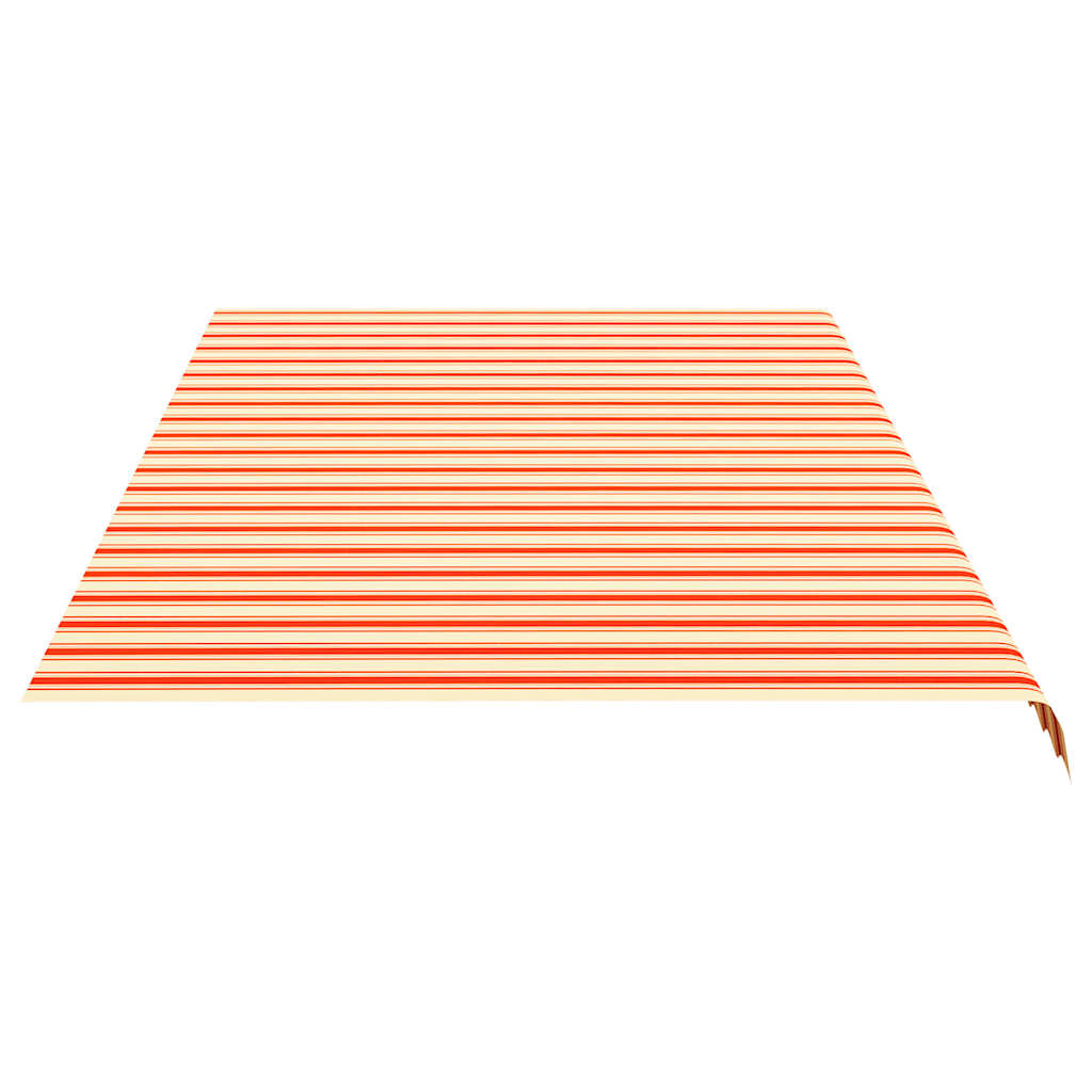 Tela De Repuesto Para Toldo Amarillo Y Naranja 6x3 M Poliéster_3