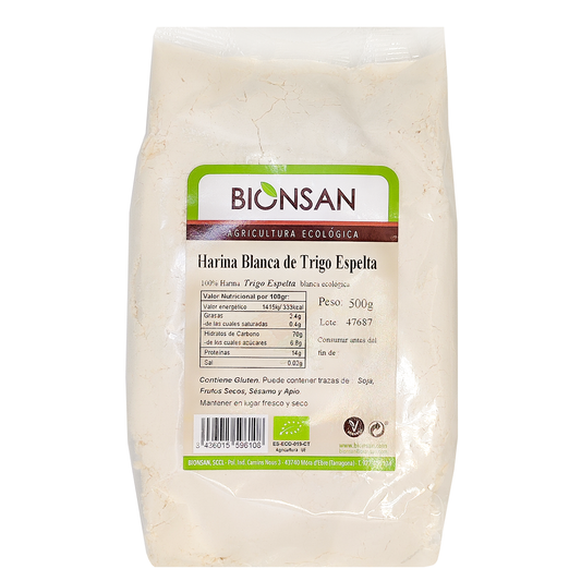 Harina De Trigo Espelta Blanca 500gr_0