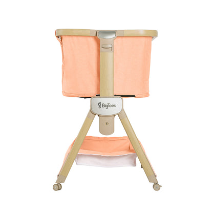 Minicuna De Colecho Plegable Bigtoes Flex Peach Deco