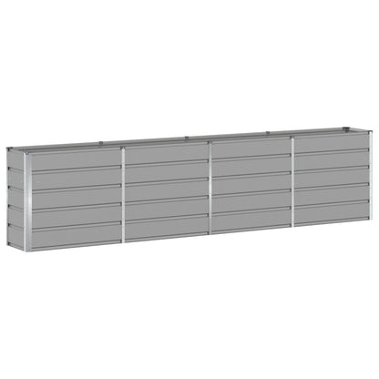Jardinera Gris Claro 320 X 40 X 75 Cm Acero_0