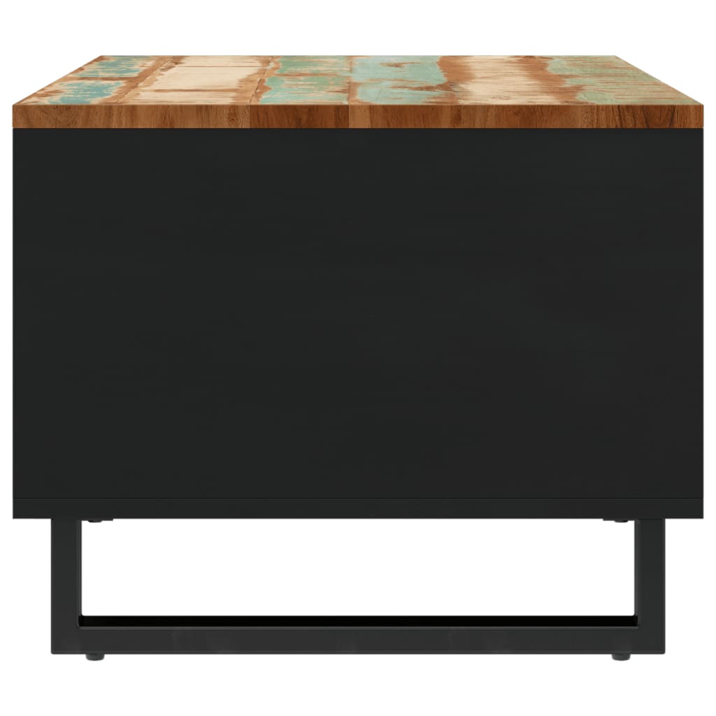 Mesa De Centro De Madera Maciza Reciclada 55x50x40 Cm_2