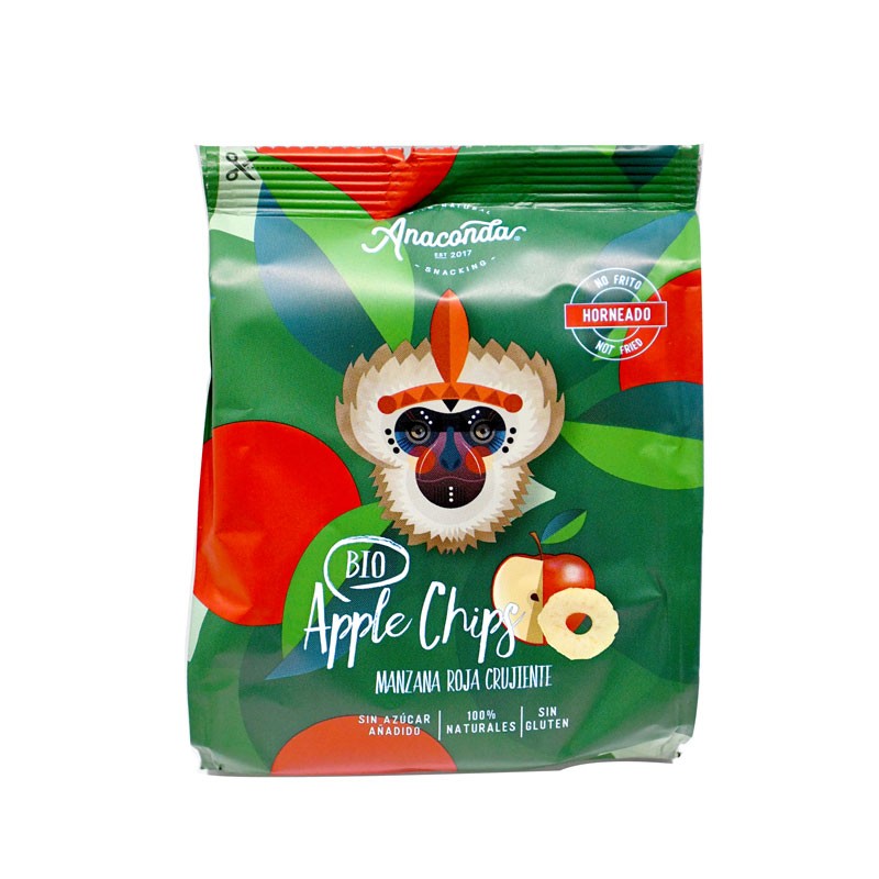 Chips De Manzana Bio 20g Anaconda_0