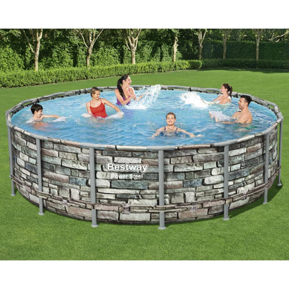 Bestway Conjunto De Piscina Power Steel 488x122 Cm_1