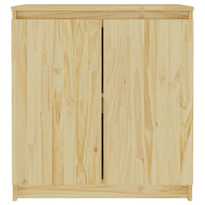 Armario Auxiliar De Madera Maciza De Pino 60x36x65 Cm / Vetonek_5