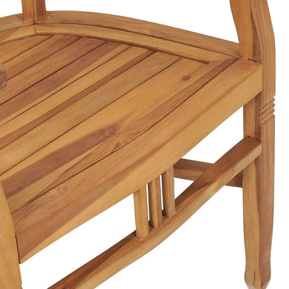 Vidaxl Juego De Comedor De Jardín 5 Piezas Madera Maciza De Teca_4