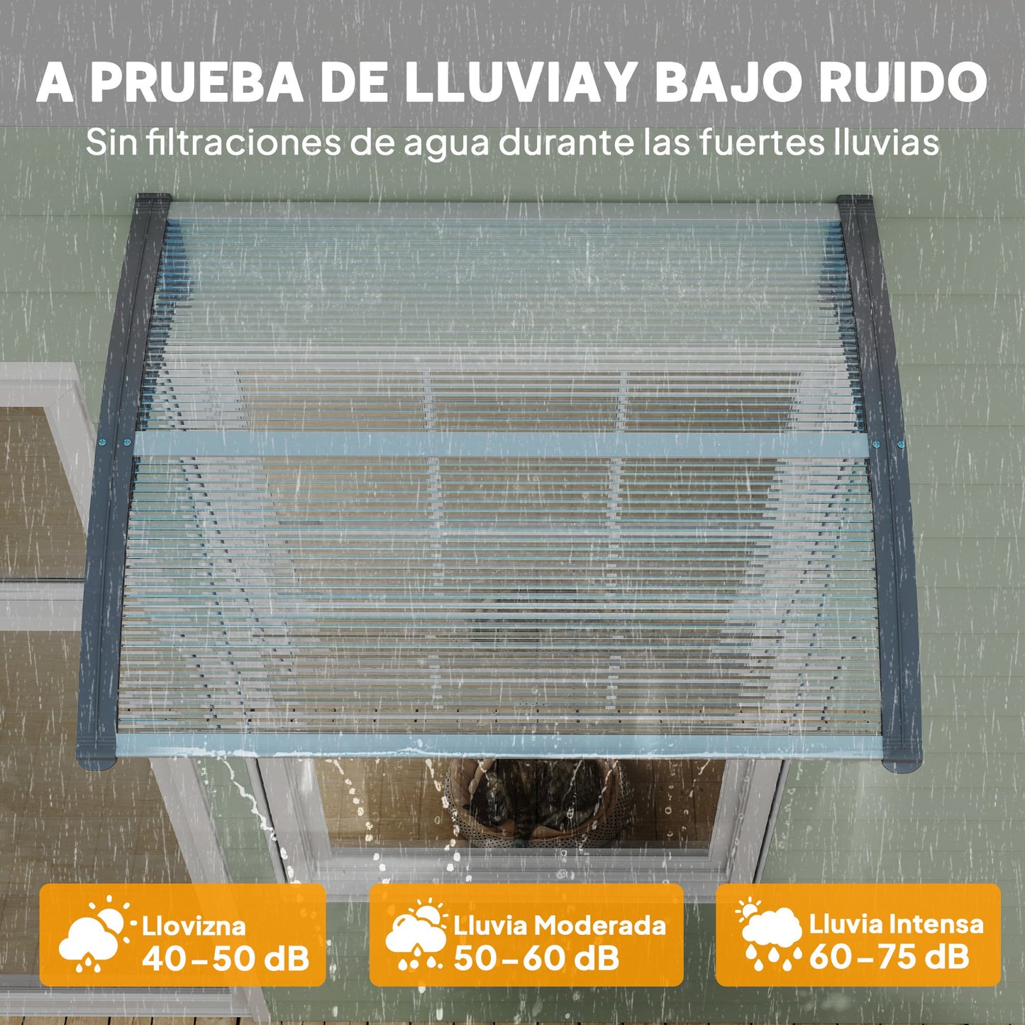 Outsunny Marquesinas Exterior Para Puertas Y Ventanas_4