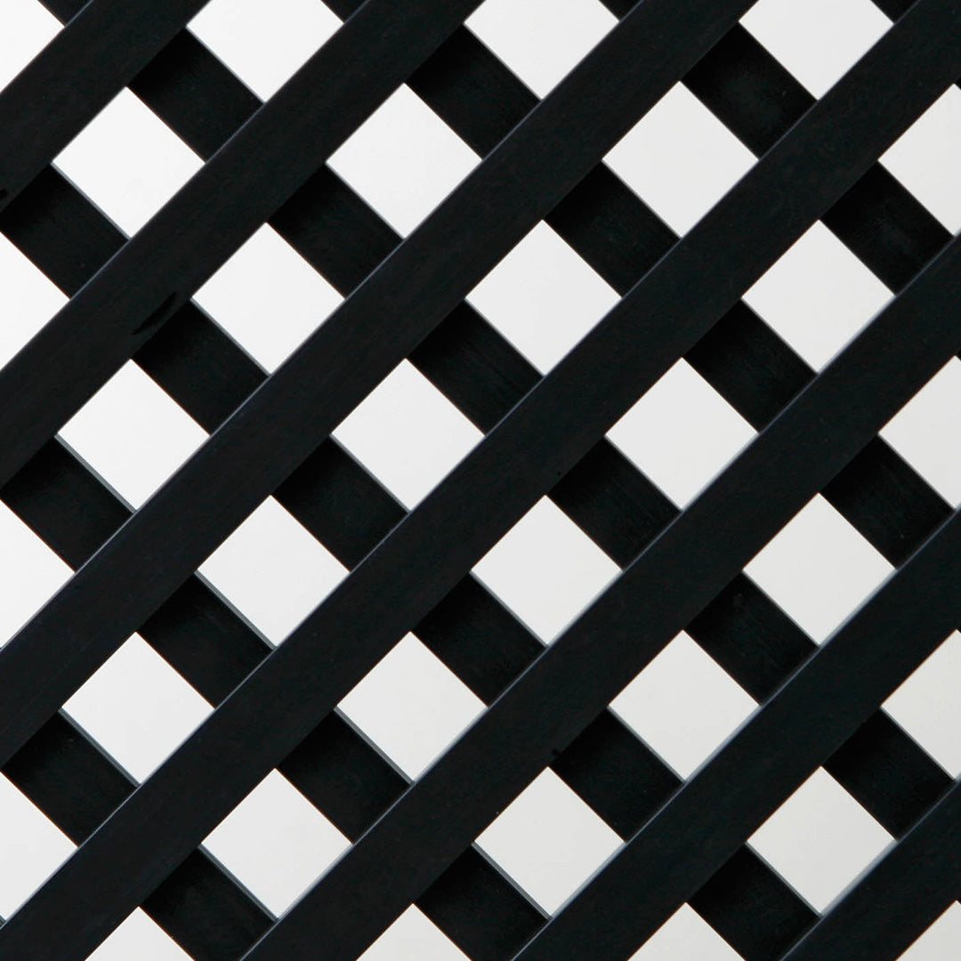 Celosía Pvc 18mm Antracita - Decoración Y Separación De Espacios 0,8x1,2 M / Color_0