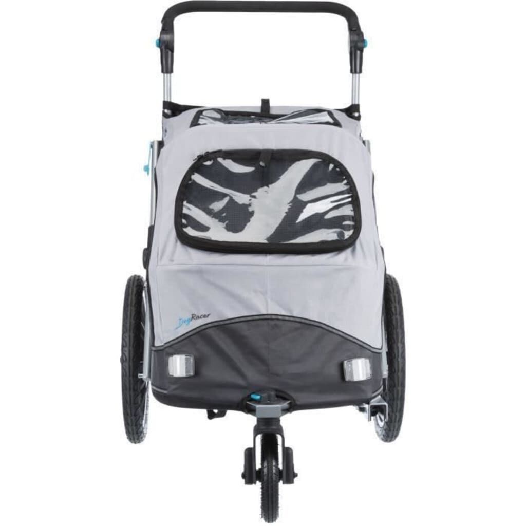 Trixie Remolque De Bicicleta Para Perros Gris L_2