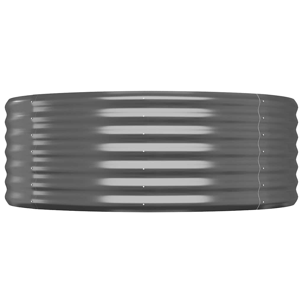 Jardinera Arriate Acero Galvanizado Antracita 249x100x36cm_3