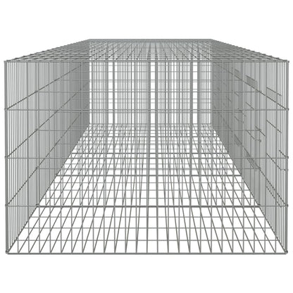 Vidaxl Jaula Para Conejos 5 Paneles Hierro Galvanizado 273x79x54 Cm_4