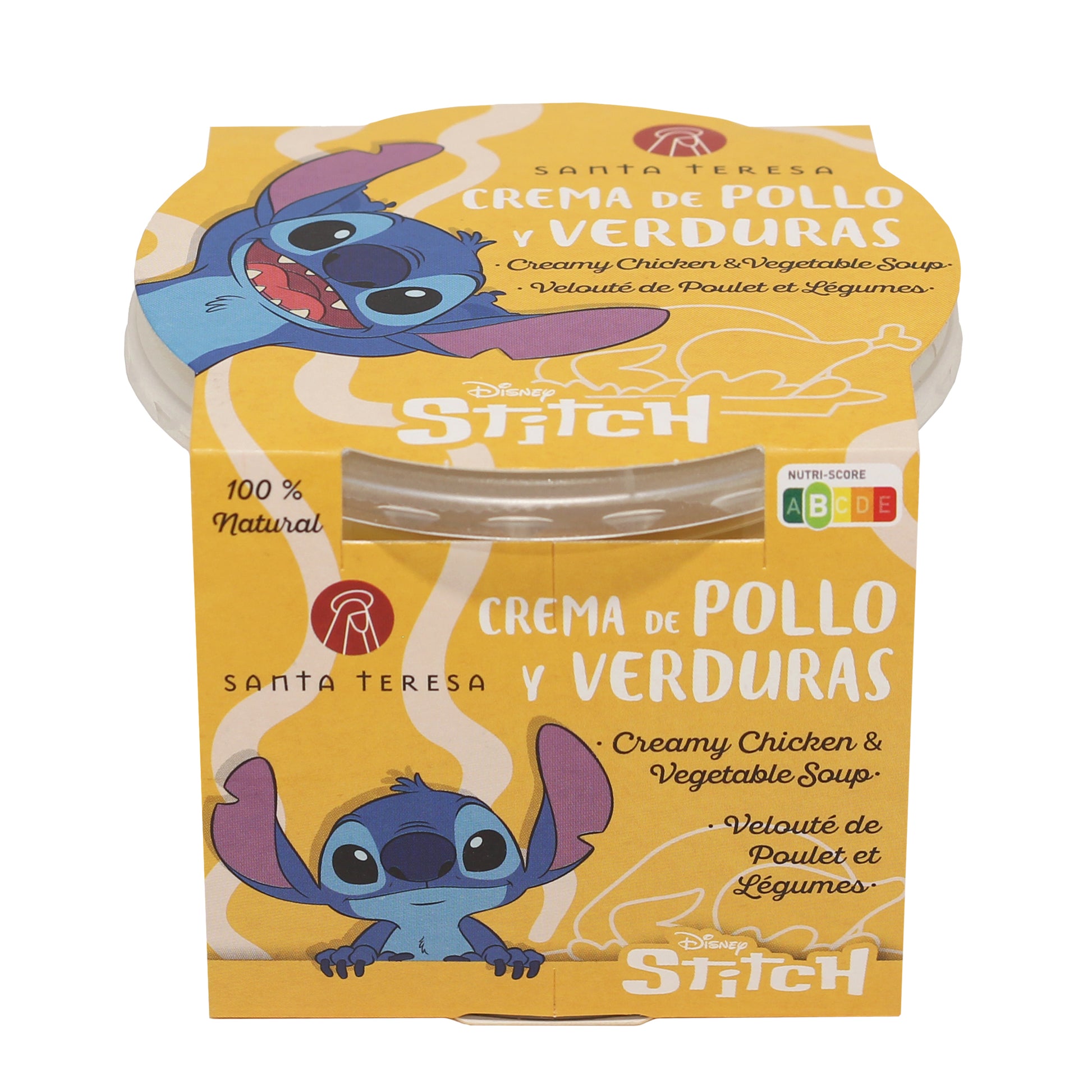 Santa Teresa - Crema De Pollo Y Verduras Disney. Con Aceite De Oliva Virgen Extra. Sin Conservantes. 280g_0