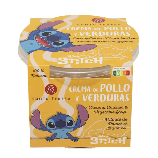 Santa Teresa - Crema De Pollo Y Verduras Disney. Con Aceite De Oliva Virgen Extra. Sin Conservantes. 280g_0