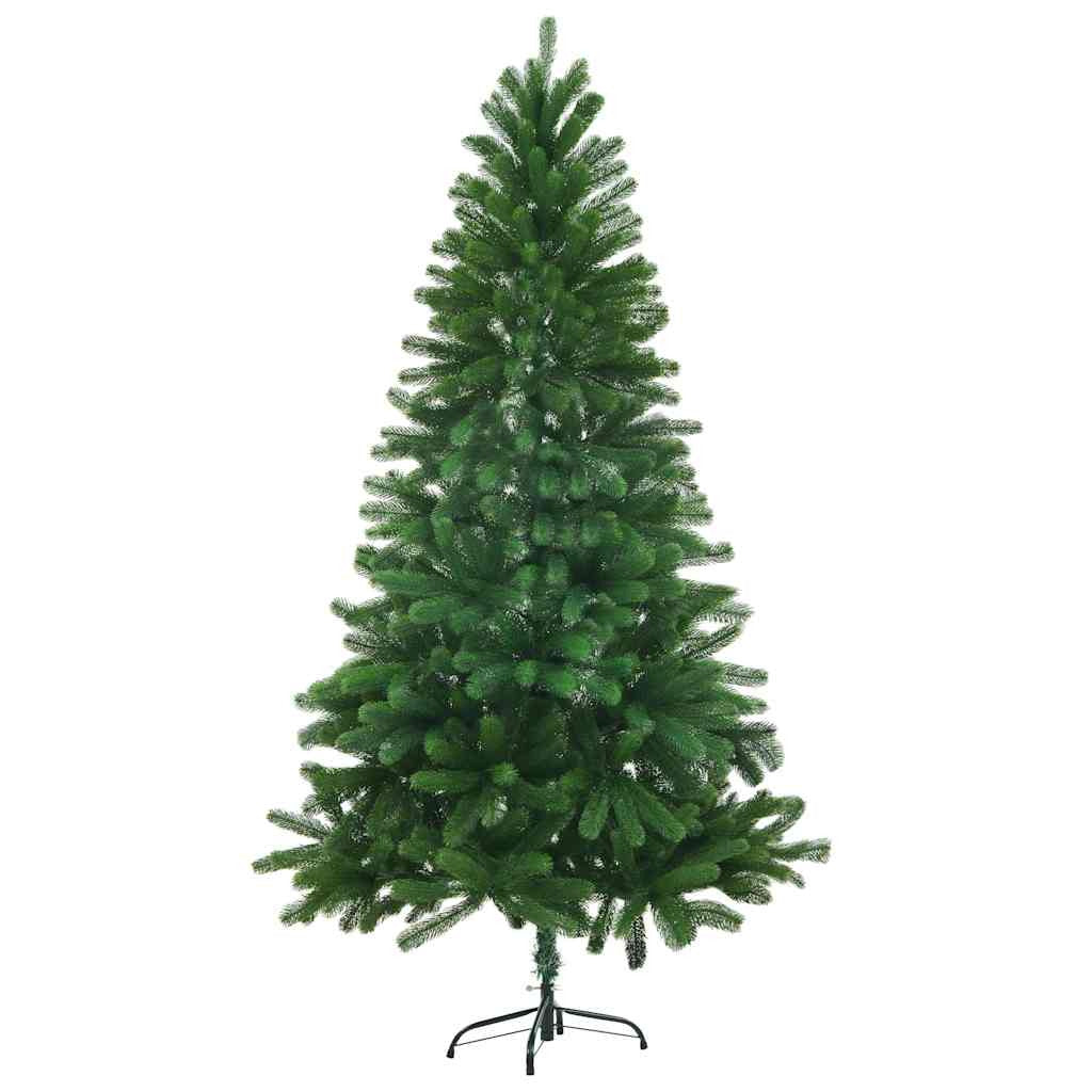 Árbol De Navidad Artificial Agujas Realistas 150 Cm Verde_0
