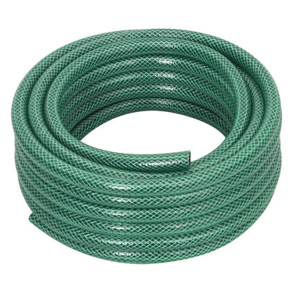 Vidaxl Manguera De Jardín Con Accesorios Pvc Verde 0,5 30 M_0