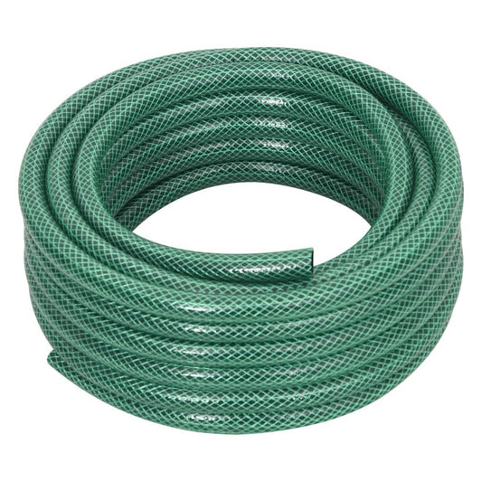Vidaxl Manguera De Jardín Con Accesorios Pvc Verde 0,5 30 M_0