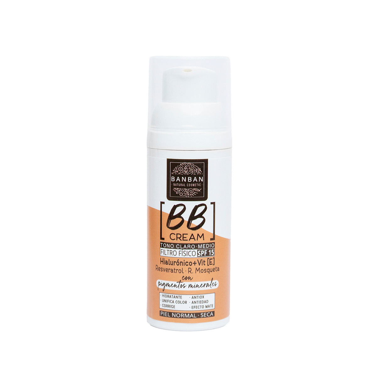 BB Cream Tono Claro Medio SPF15 50ml Banban