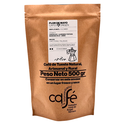 Cafe Sin Intermediarios Café Colombia Flor De Mayo Molido Italiana (moka) 500 G_0