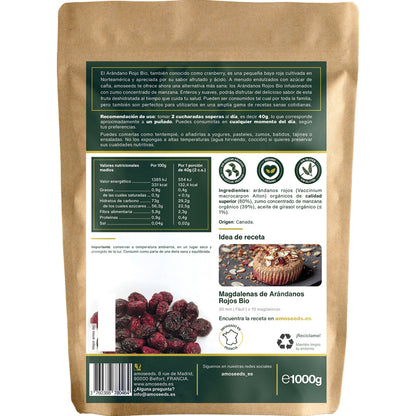 Arándanos Rojos Enteros Bio 1kg_4