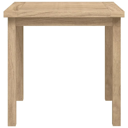 Mesa Auxiliar De Madera Maciza De Teca 45x45x45 Cm_1