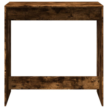 Mesa Alta De Bar Madera Ingeniería Roble Ahumado 102x50x103,5cm_2