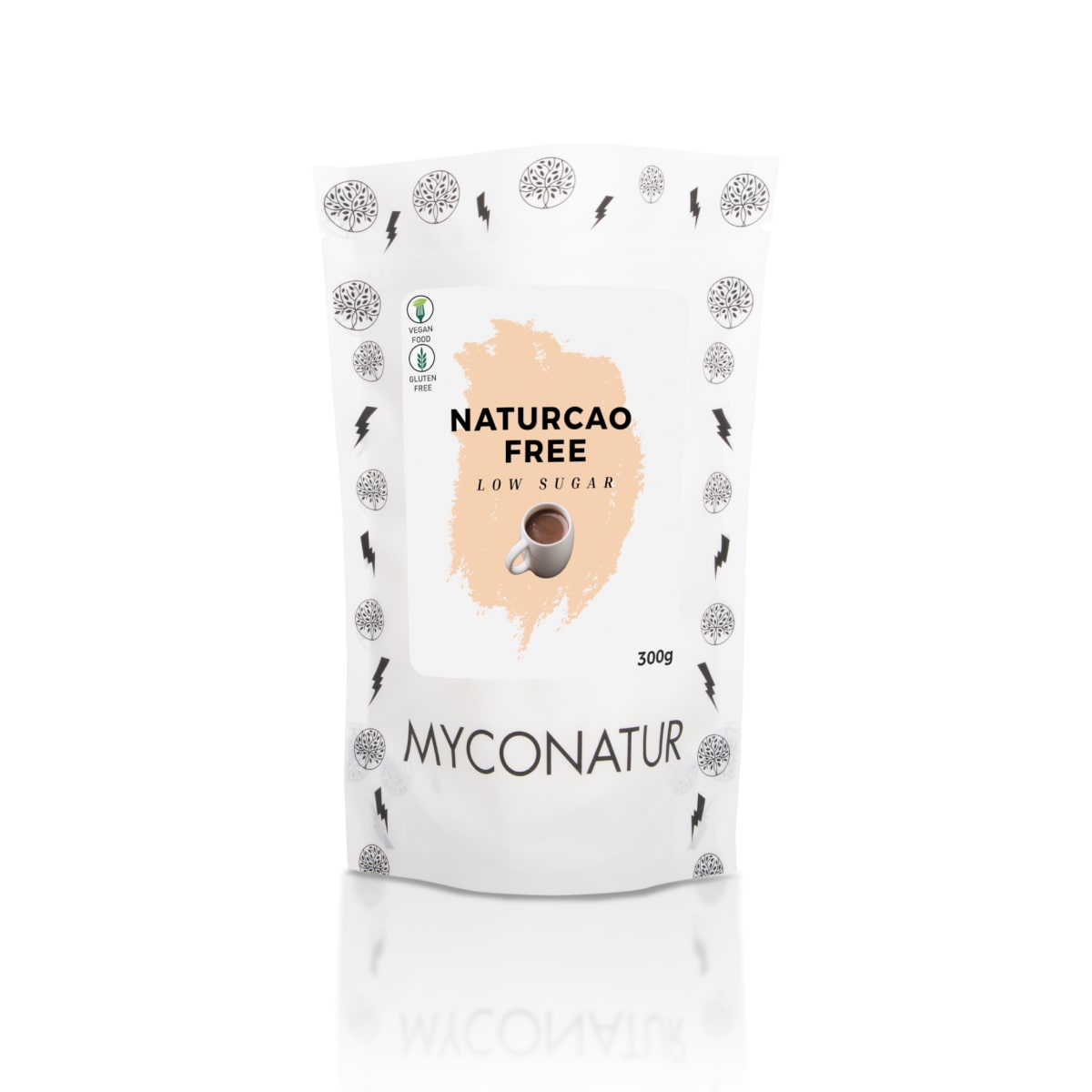 Naturcao free - Cacao ECO alcalinizado con stevia Myconatur 300g