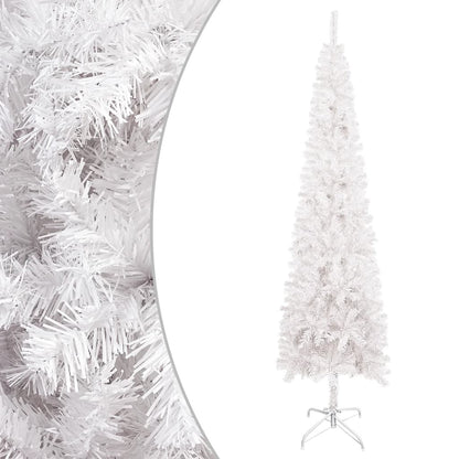 Vidaxl Árbol De Navidad Delgado Blanco 120 Cm_0